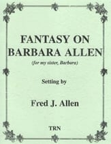 Fantasy on Barbara Allen Concert Band sheet music cover